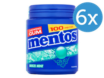 600x guma Mentos Breeze Mint