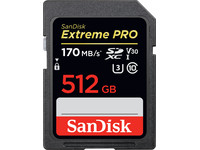 SanDisk Extreme PRO SDXC 512GB Flashgeheugen