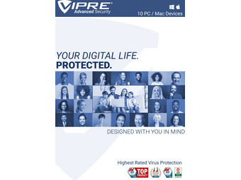 Vipre Advanced Security für 10 Geräte | 1 Jahr