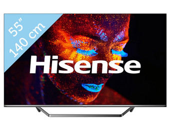 Hisense 55U7QF 4K QLED 55″ Smart TV | Quantum Dot Colour | Dolby Atmos