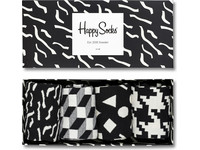 Happy Socks | Black & White Cadeaubox | 36-40